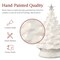Best Choice Products 24in X-Large Pre-Lit Ceramic Christmas Tree Decor w/ 74 Bulbs, LED Light
